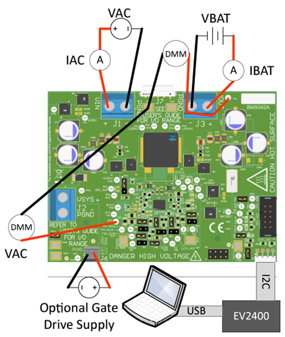 Location Circuit - Texas Instruments bq25750EVM Controller Evaluation Module (EVM)