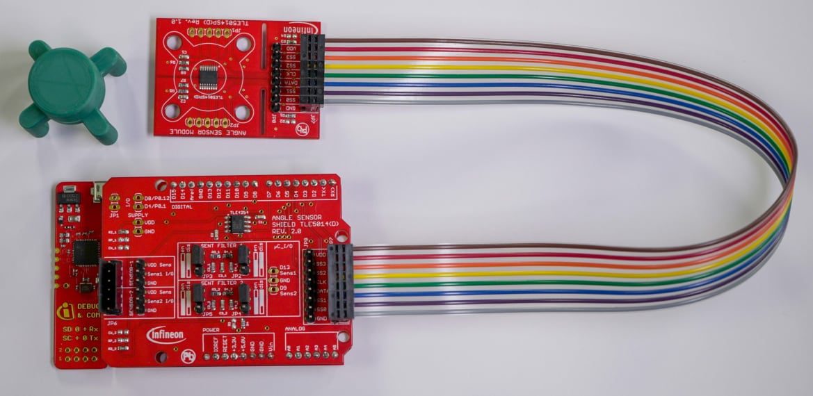 Infineon Technologies XENSIV™ TLE5014SP Evaluation Kit