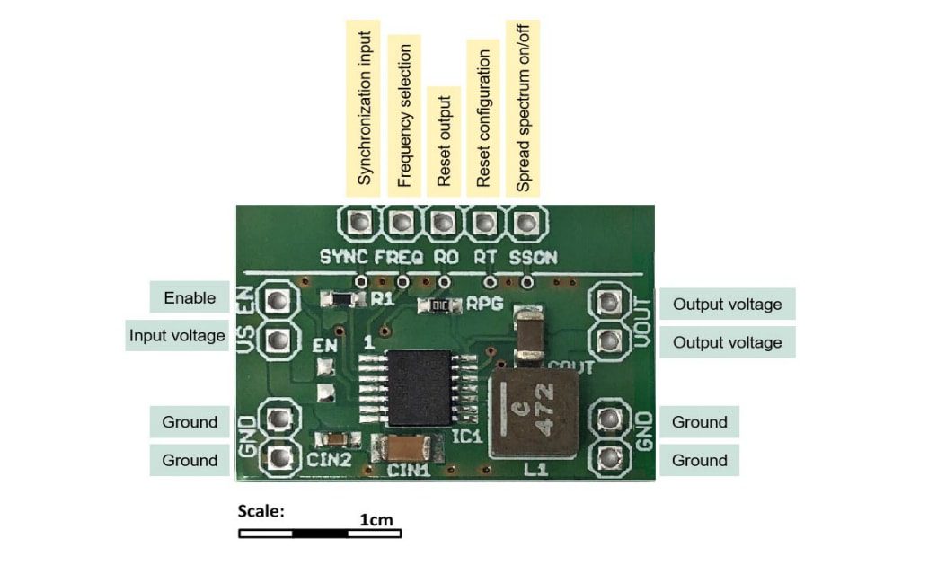 Location Circuit - Infineon Technologies TLS412033VCOREBOARDTOBO1 3.3V Core-Board