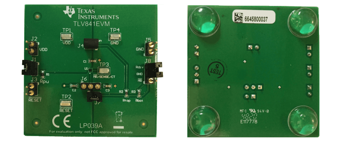 Texas Instruments TLV841EVM Evaluation Module