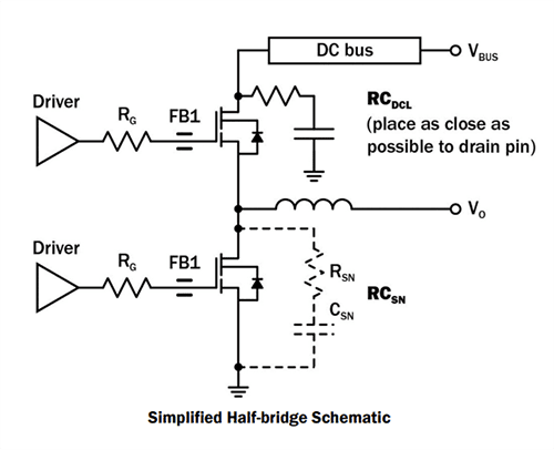 Schematic - Transphorm TP65H070G4LSGB 650V SuperGaN® GaN FET