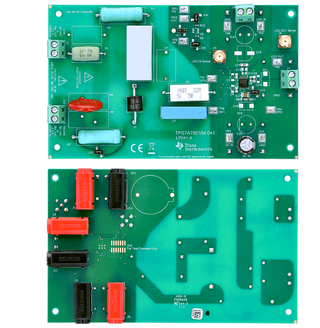 Texas Instruments TPS7A78EVM-041 Evaluation Module
