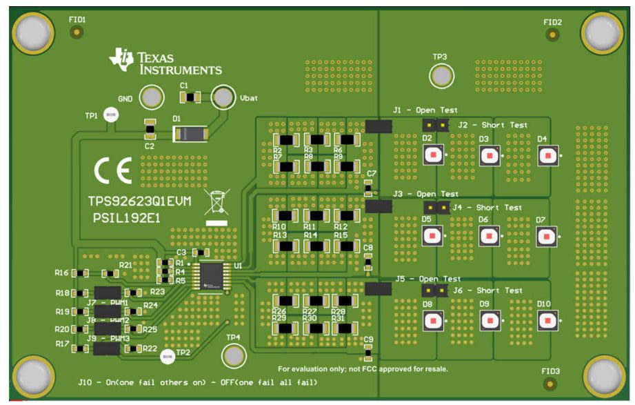 Texas Instruments TPS92623-Q1EVM Evaluation Module