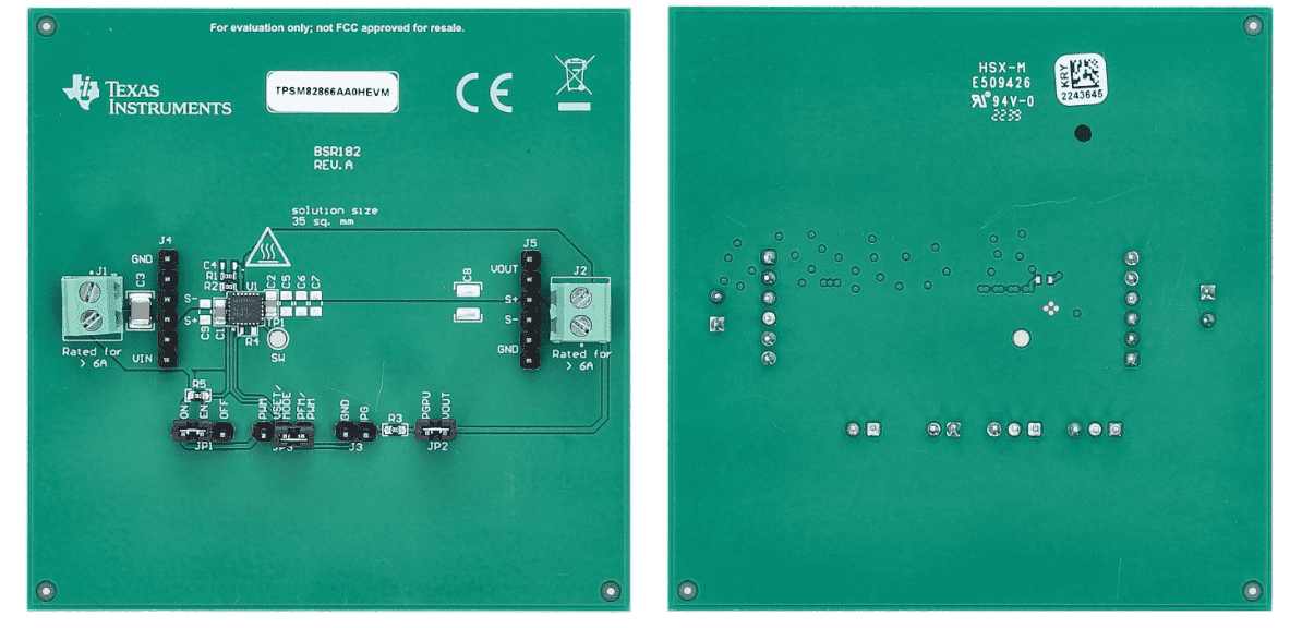 Texas Instruments TPSM8286xAA0xEVM Evaluation Modules (EVMs)