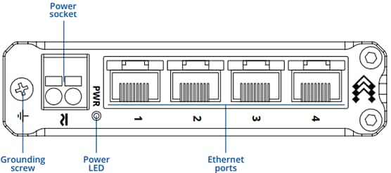 Teltonika TSW304 DIN-Rail Unmanaged Switch