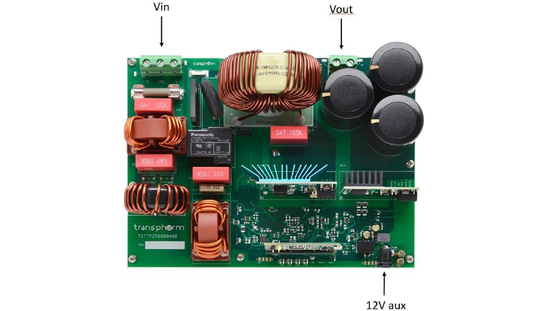 Transphorm TDTTP2500B066B-KIT GaN Evaluation Platform