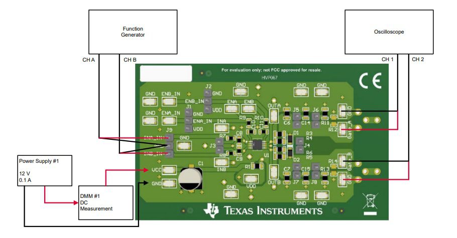 Texas Instruments UCC27624DGNEVM Evaluation Module