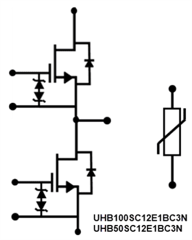 Application Circuit Diagram - Qorvo SiC E1B Modules