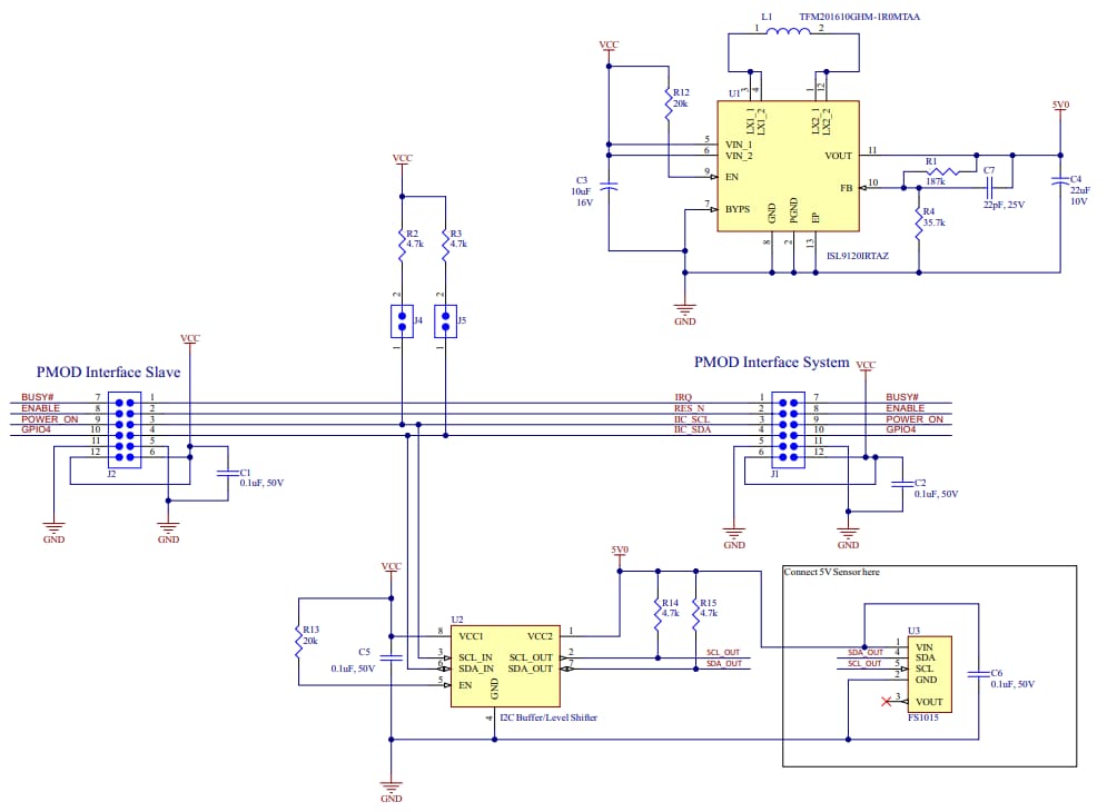 Schematic - Renesas Electronics US082-FS1015EVZ Evaluation Board