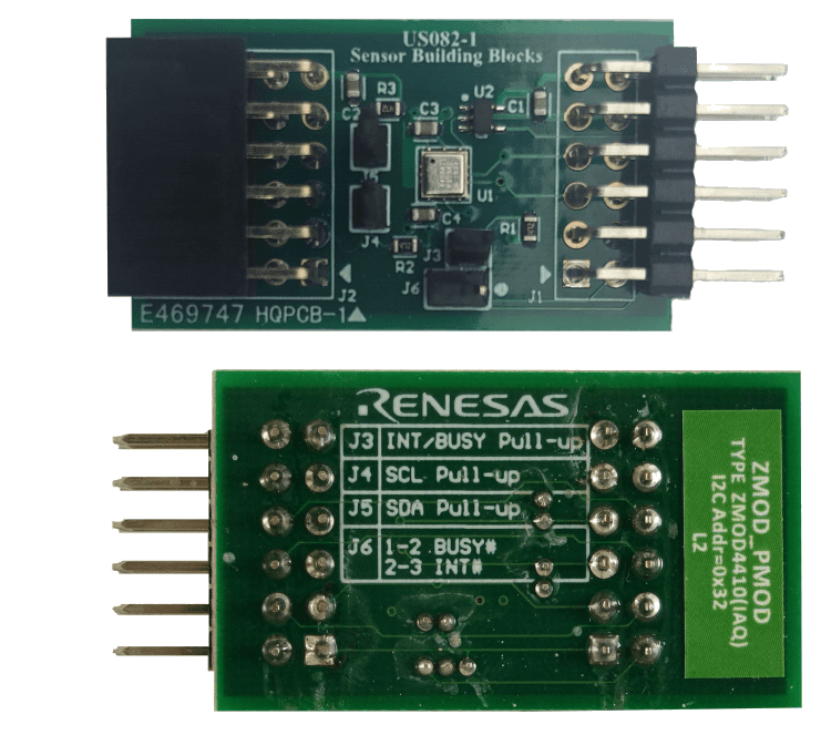 Renesas Electronics US082-ZMOD4410EVZ Sensor Pmod™ Board