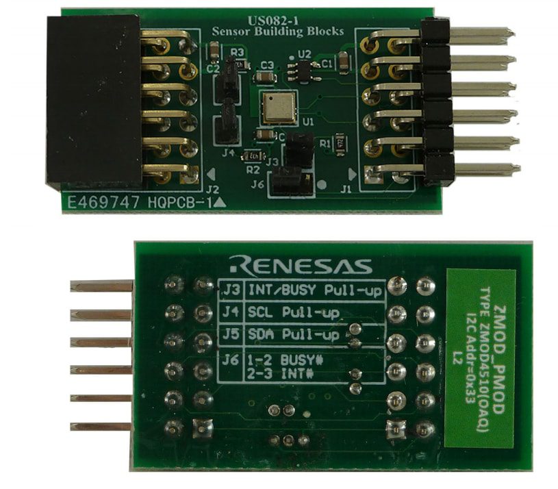 Renesas Electronics US082-ZMOD4510EVZ Sensor Pmod™ Board