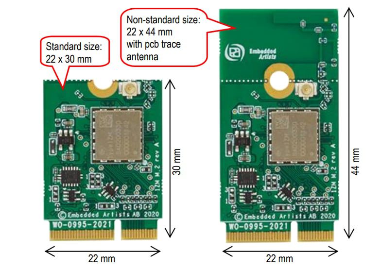 Embedded Artists Type 1ZM M.2 Module