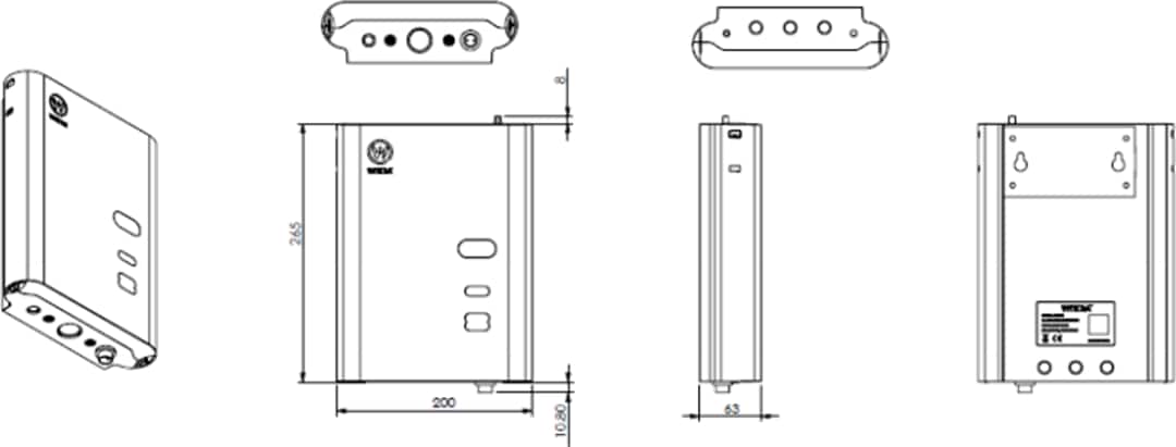 Mechanical Drawing - Wittra Cloud Gateway