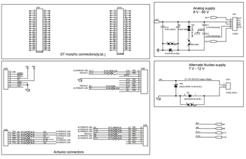 Schematic - STMicroelectronics X-NUCLEO-OUT04A1 Expansion Board
