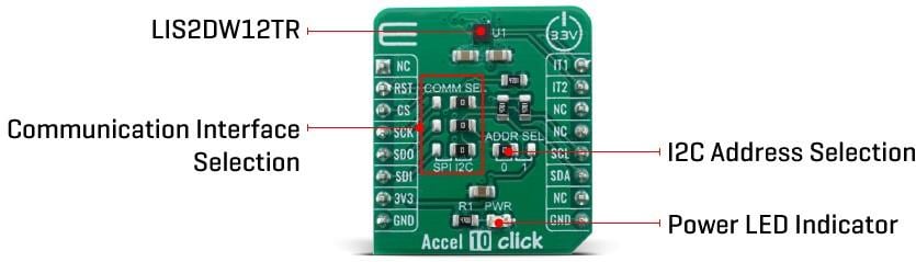 Mikroe Accel 10 Click