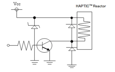 Application Circuit Diagram - Alps Alpine AFT14 HAPTIC™ Reactor Hybrid Tough Type Switch