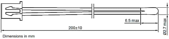 EPCOS / TDK B57861 NTC Thermistors for Temperature Measurement