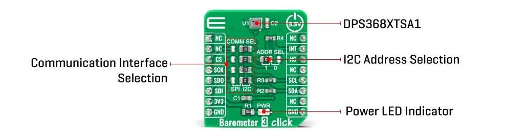 Mikroe Barometer 3 Click