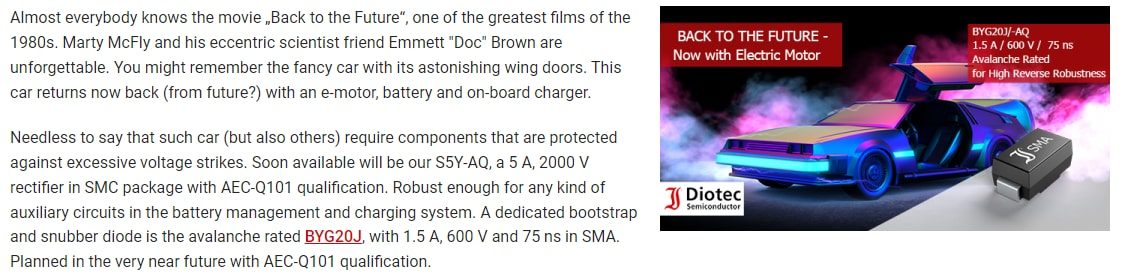 Diotec Semiconductor BAV99x Small Signal Diodes