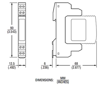 Chart - Bourns 2510 & 2520 Data and Signal SPDs