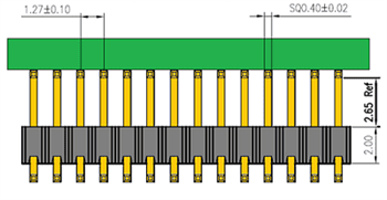 Mechanical Drawing - Chip Quik DIP300 SOIC Adapters