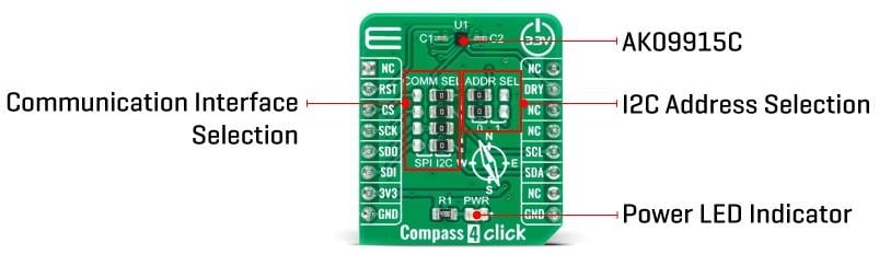Mikroe Compass 4 Click