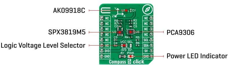 Mikroe Compass 5 Click