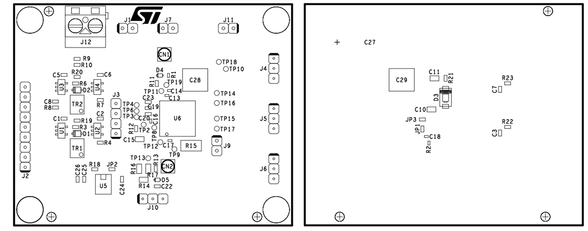 STMicroelectronics EVALMASTERGAN Demonstration Boards