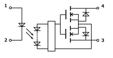 Toshiba TLP3475W PCB Mount Photorelay
