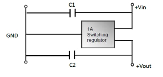 Application Circuit Diagram - Eaton EPM78 Non-Isolated DC-DC Converters