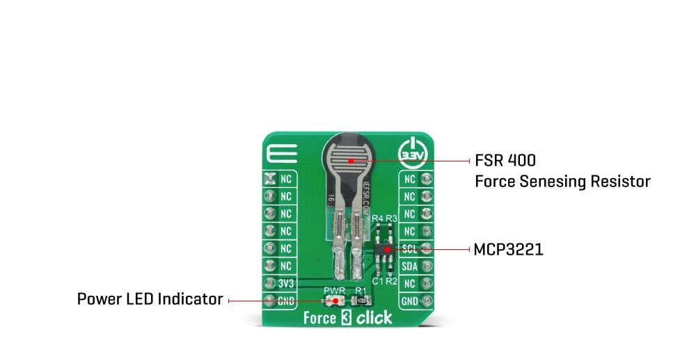Mikroe Force 3 Click