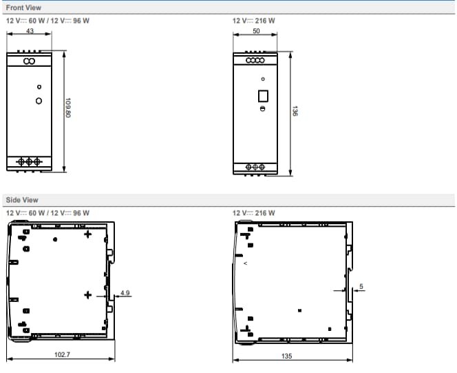 Block Diagram - Crouzet IPS12 Industrial Power Supplies Block Diagram - Crouzet IPS12 Industrial Power Supplies