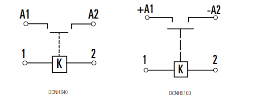 Block Diagram - Littelfuse DCNHS 1000VDC Max Contactor Relays