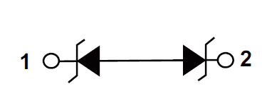 Block Diagram - Littelfuse AQ1210-01ETG Bidirectional Discrete TVS Diodes