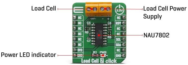 Mikroe Load Cell 2 Click