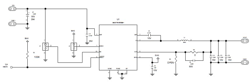 Schematic - Analog Devices / Maxim Integrated MAX77597 Evaluation Kit