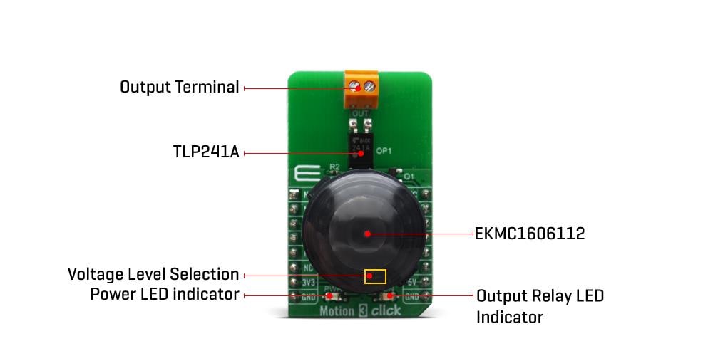 Mikroe Motion 3 Click