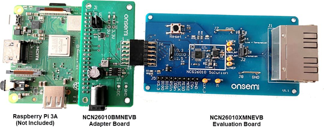 onsemi NCN26010XMNEVK Industrial Ethernet Evaluation Kit