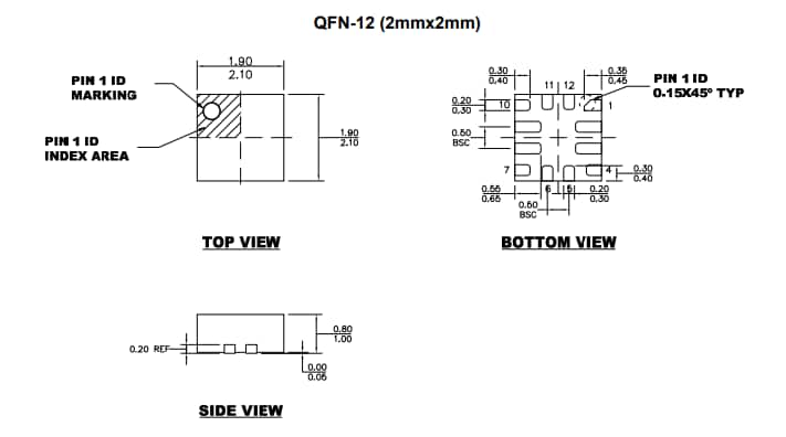 Schematic - Monolithic Power Systems (MPS) MP6550x H-Bridge Motor Drivers