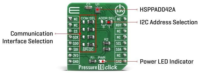 Mikroe Pressure 10 Click