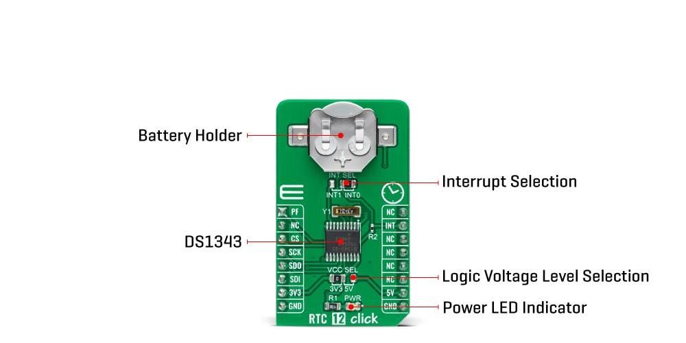 Mikroe RTC 12 Click