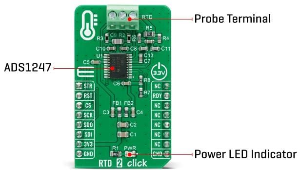 Mikroe RTD 2 Click