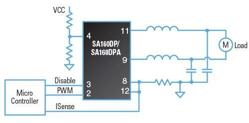 Apex Microtechnology SA160 10A H-Bridge Motor Driver ICs