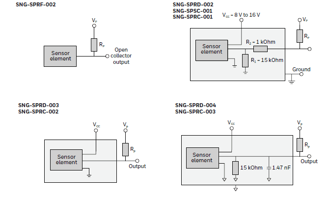 Schematic - Honeywell SNG-S Speed Sensors