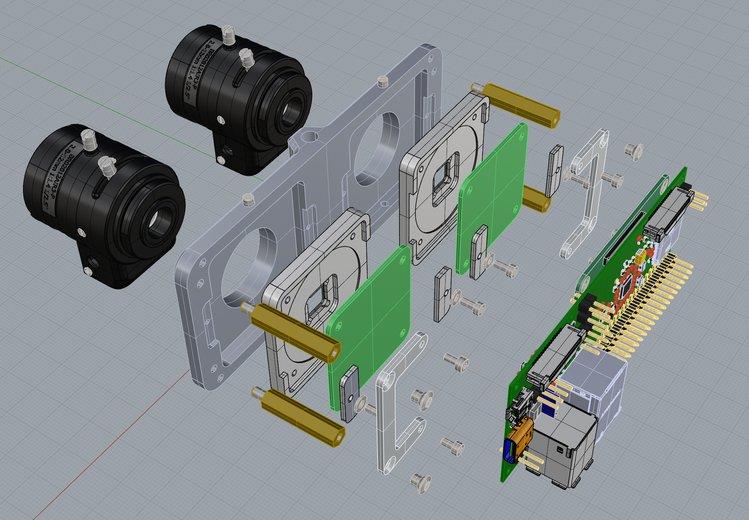StereoPi v2 Stereoscopic Camera Kits