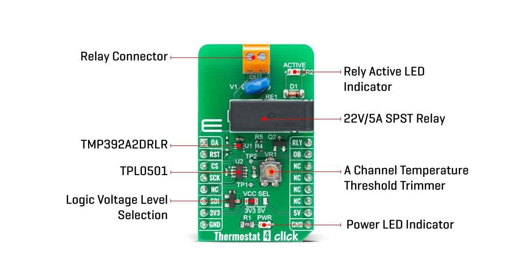 Mikroe Thermostat 4 Click