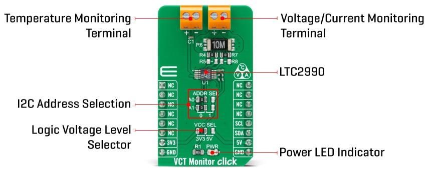 Mikroe VCT Monitor Click